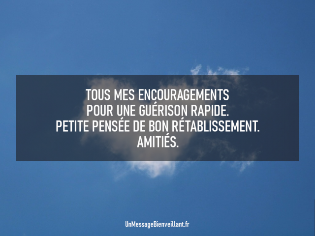 Bon rétablissement 05