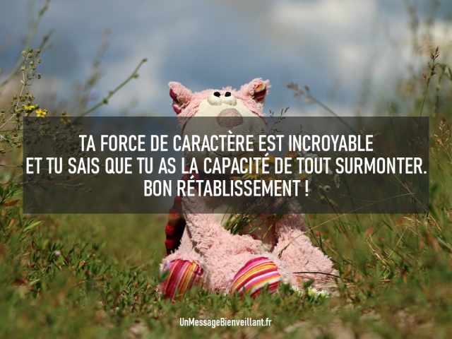 Bon rétablissement 08