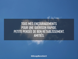 Bon rétablissement 05