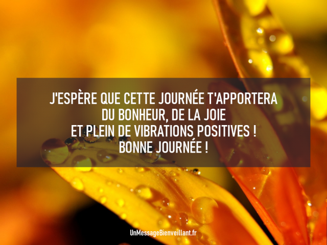 Bonne journée 14