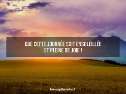 Bonne journée 15