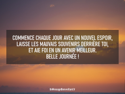 Bonne journée 21