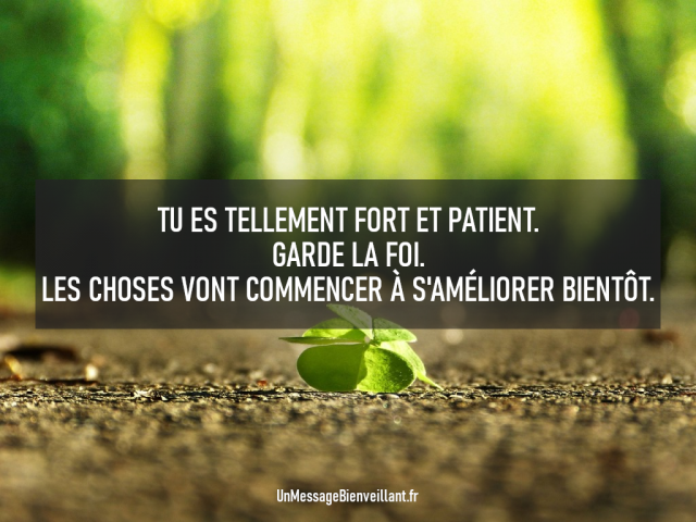 Remonter le moral 05