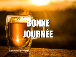Bonne journée